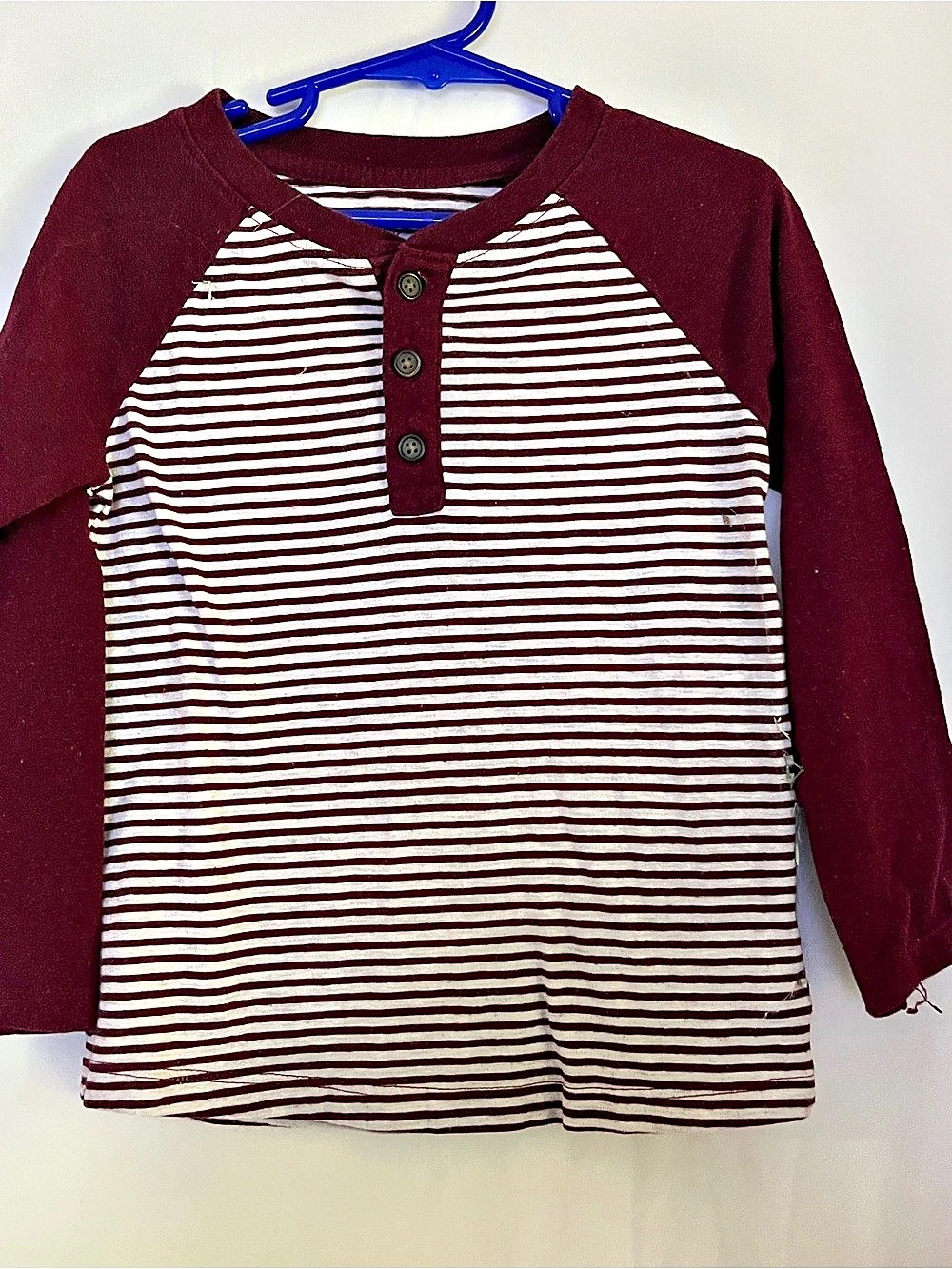 Cat & Jack Boys 5T Striped Long Sleeve Shirt